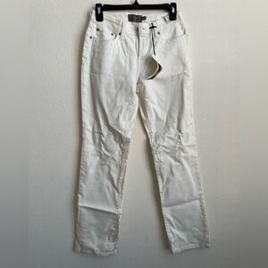 nwt! levi’s bold curve straight leg white denim